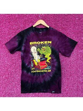 Broken Promises x Casper You Ghosted Me Tie Dye T-Shirt Small